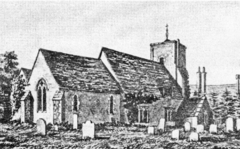 Old St Helens Church 1859 (W. F. Saunders)